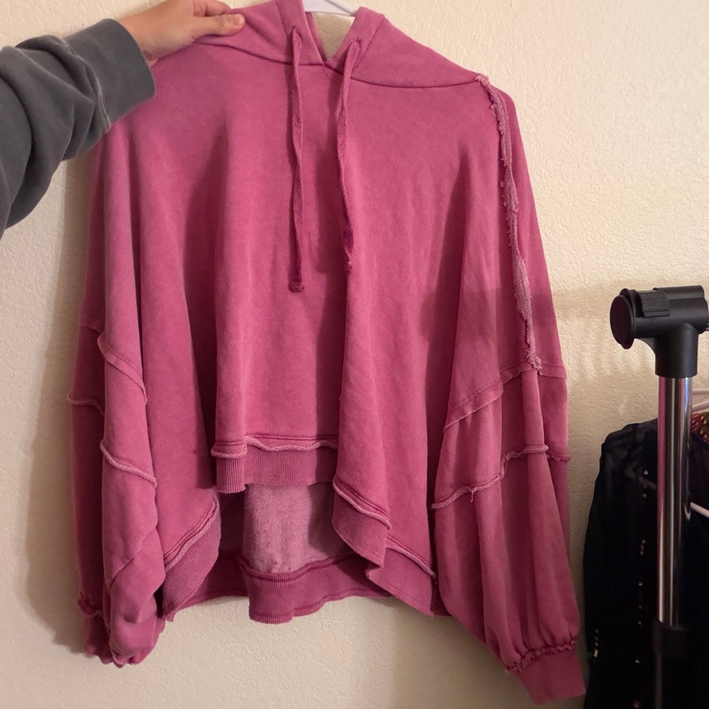 Pilcro Pink Hoodie Small